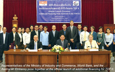 Laos to pursue trade, business environment improvement