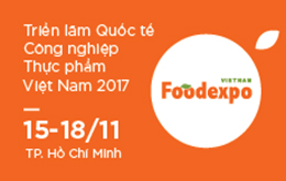 Vietnam Foodexpo: 15-18 November 2017