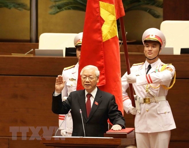 Foreign leaders congratulate President Nguyễn Phú Trọng