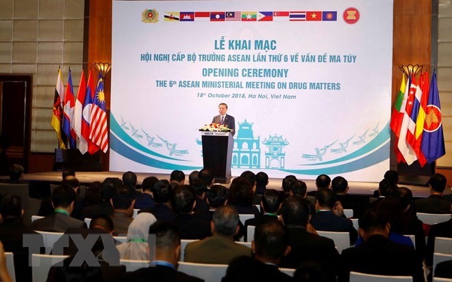 Threat from the illicit drugs production and trafficking, the ASEAN meeting heard