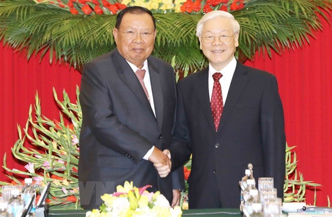 Top Laos leader pays five-day visit to Việt Nam