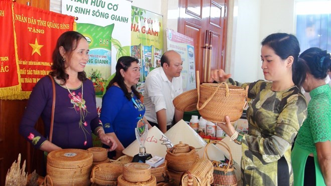 Showroom displaying Vietnamese, Laos products opened in Quang Binh