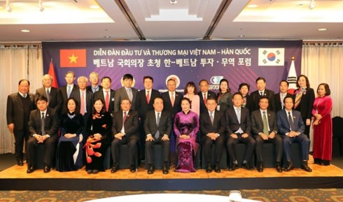 Top legislators of Vietnam, RoK pledge to facilitate trade, investment