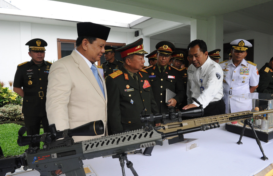 Indonesia and Laos Sign MoU on Defense Cooperation