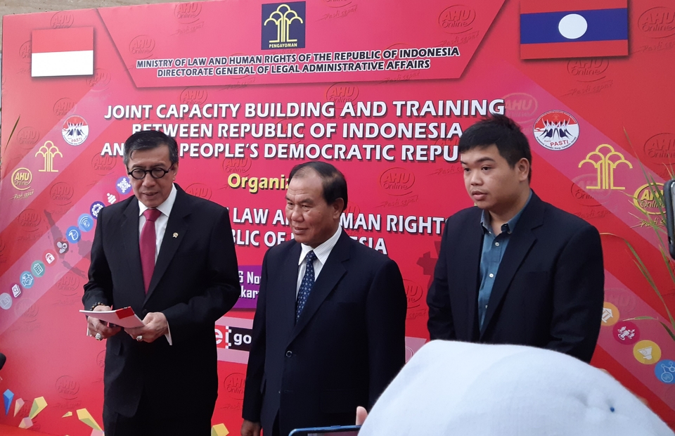 Indonesia and Laos to Work Together in Fighting Transnational Organized Crimes