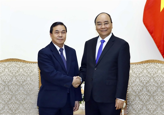 Prime Minister hosts new Lao ambassador