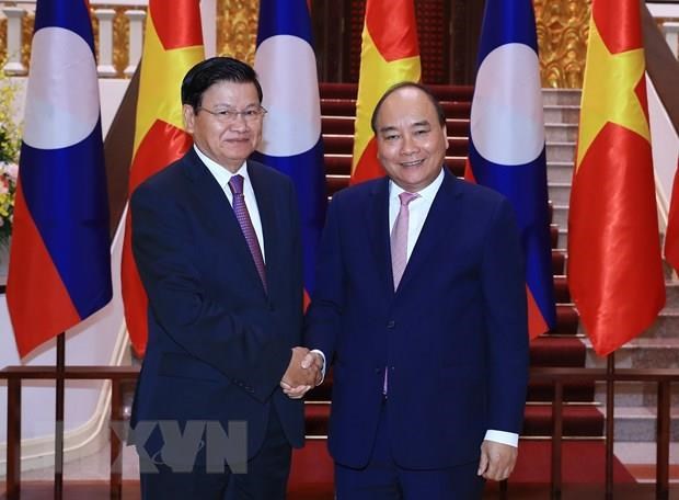 Vietnam-Laos relations of special solidarity enjoy substantive progress