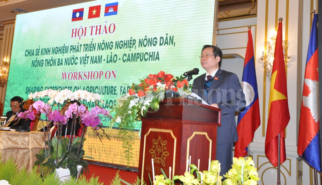 Promoting agricultural production in Indochina countries