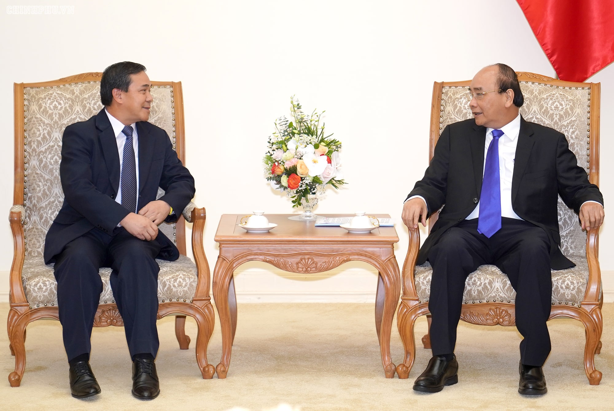 Prime Minister meets new Lao ambassador to Vietnam