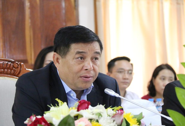 Vietnamese, Lao investment ministries enhance cooperation