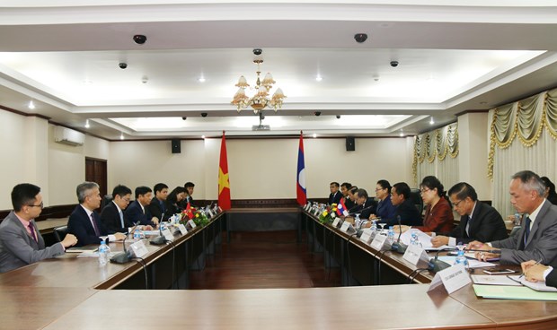 Vietnam’s foreign ministry delegation visits Laos