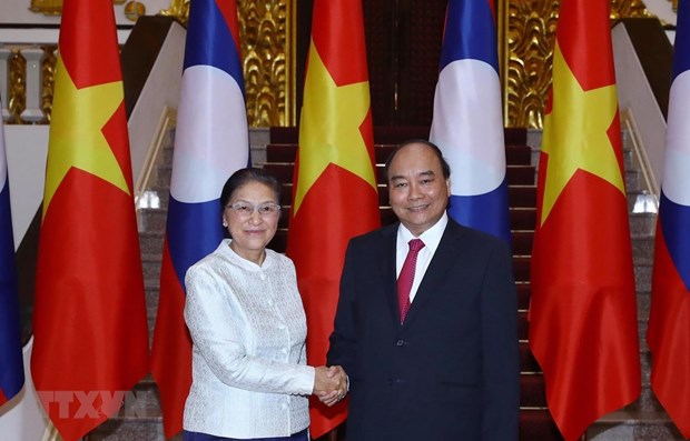 PM hosts Lao National Assembly leader