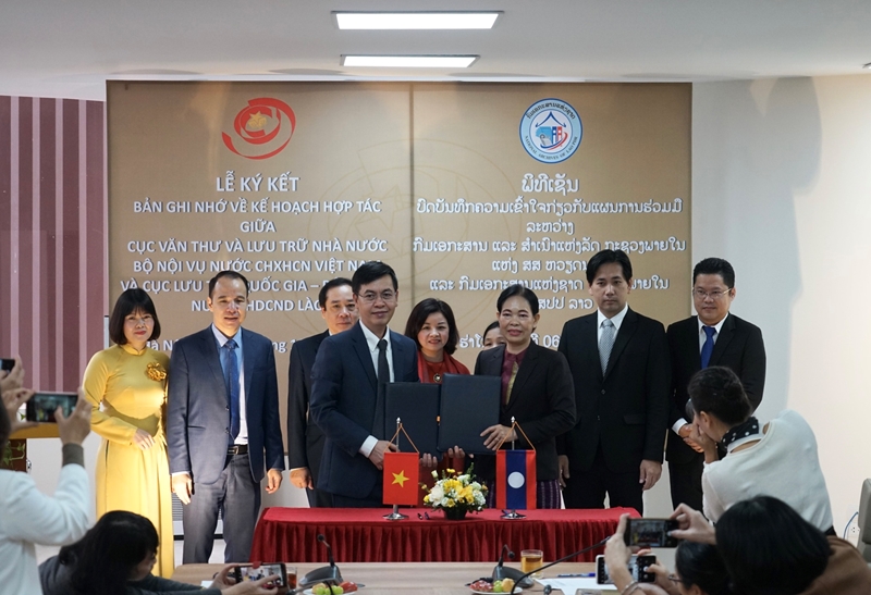 Vietnam - Laos Deepen Clerical and Archival Cooperation