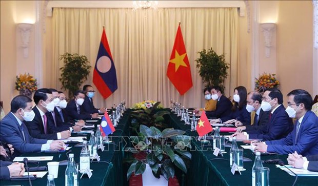 The 8th Vietnam-Laos Political Consultation