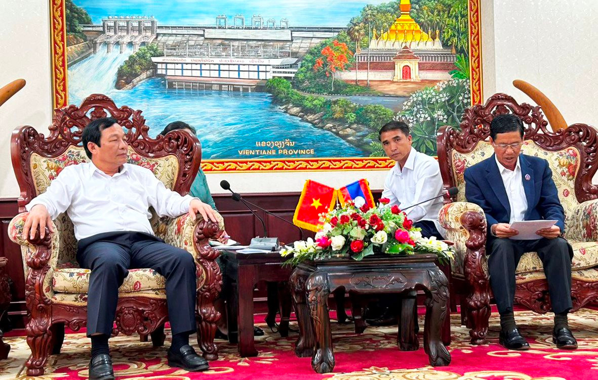 Promoting Friendly Cooperation between Hai Duong and Vientiane