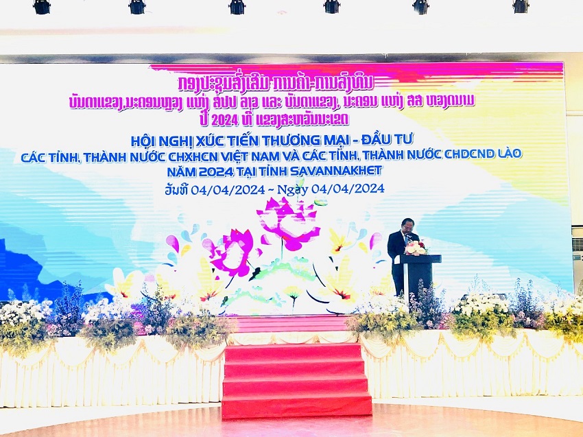 Trade and Investment Promotion Conference between Provinces of the Socialist Republic of Vietnam and the Lao People's Democratic Republic 2024