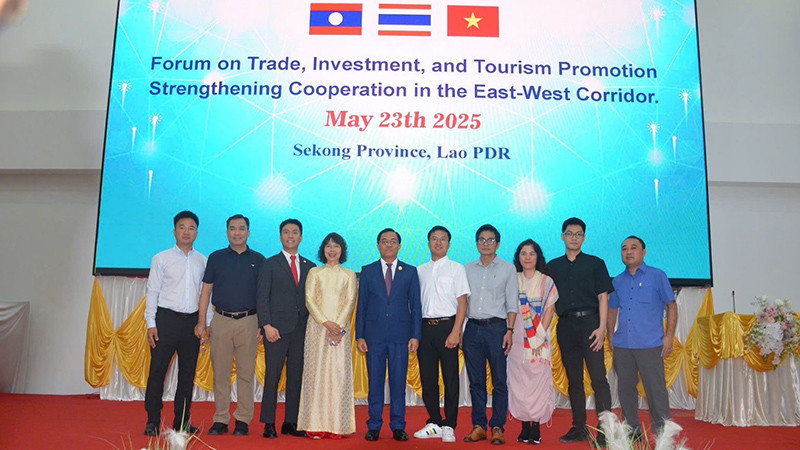 Advancing Regional Connectivity and Economic Growth: 2025 East-West Economic Corridor Forum and Trade-Tourism Expo Held in Southern Laos
